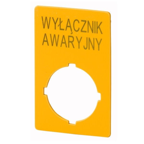 Szyld M22-XZK-PL99 167637 do przycisku