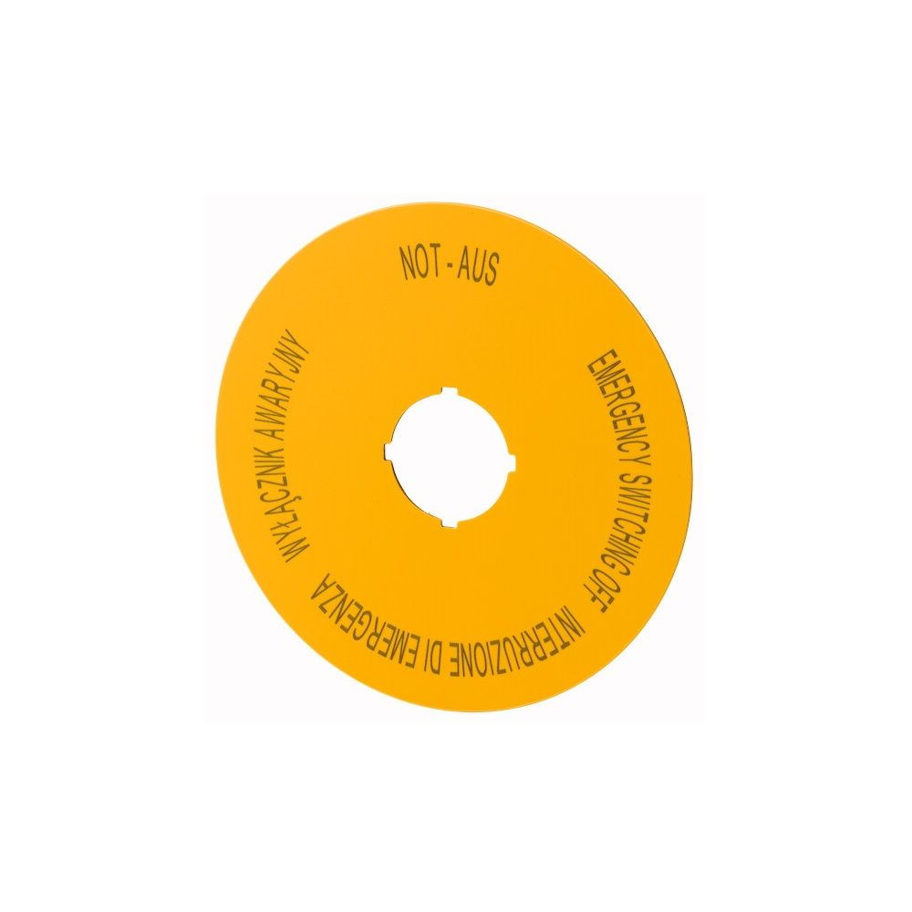 Szyld M22-XAK5 167641 do przycisku