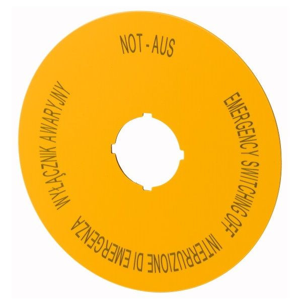 Szyld M22-XAK5 167641 do przycisku