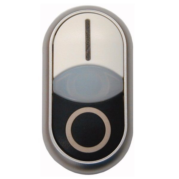 Napęd przycisku M22-DDL-WS-X1/X0 216706 biało czarny