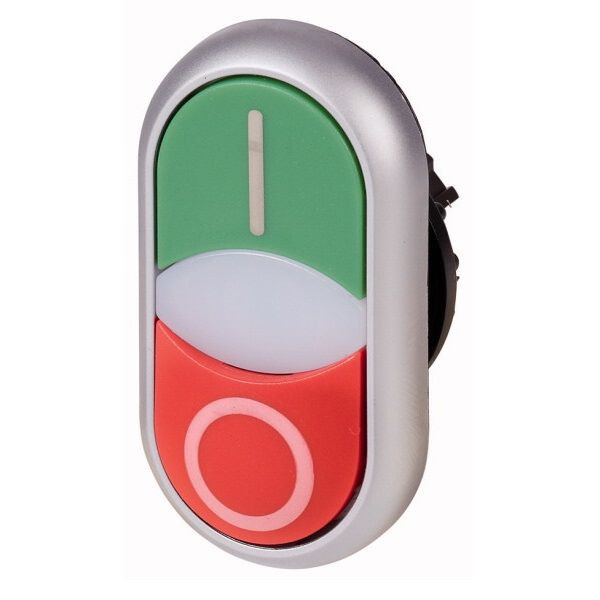 Napęd przycisku M22-DDLM-GR-X1/X0 284830 zielono czerwony