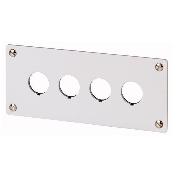 Płyta M22-E4 216545 czołowa 4 otwory Płyta M22-E4 216545 czołowa 4 otwory