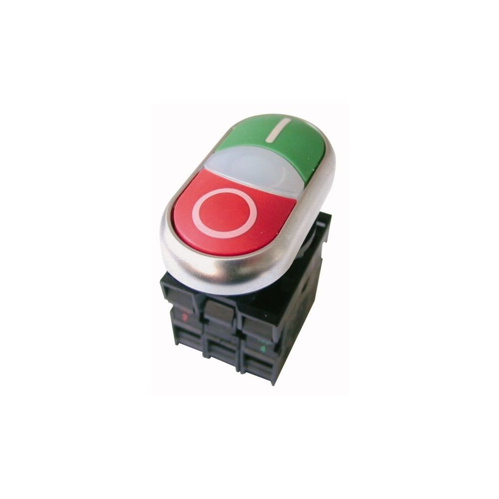 Napęd przycisku M22-DDL-GR-X1/X0/K11/230-W 216509 zielono czerwony komplet