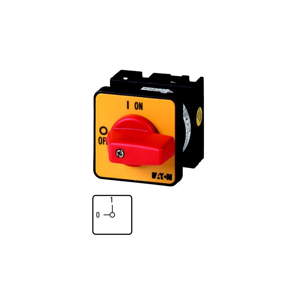 Łącznik krzywkowy T0-1-8200/E-RT In-20A P-6.5 kW 009474