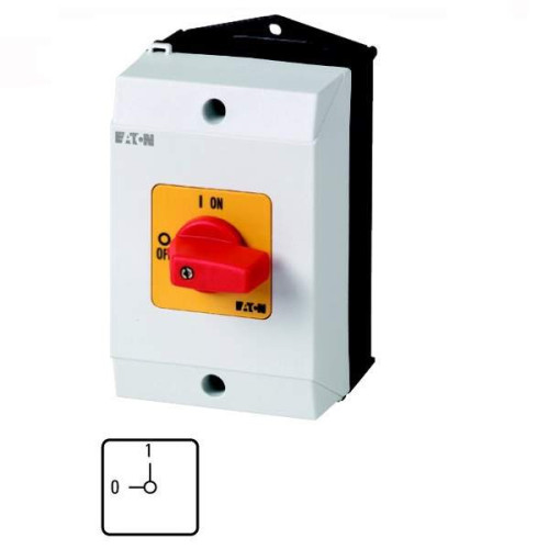 Łącznik krzywkowy T0-1-8200/I1-RT In-20A P-6.5 kW 207075