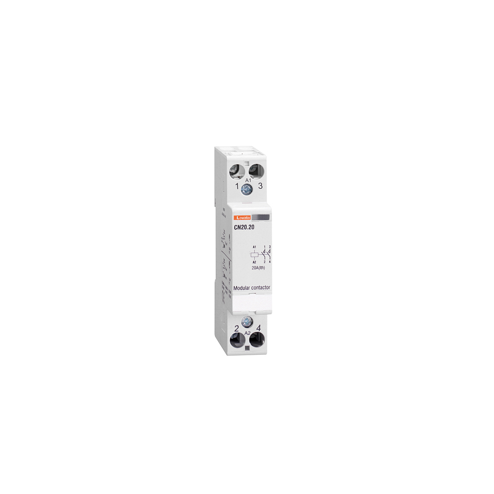 Stycznik CN2020024 2xNO, 20A, cewka 24V AC/DC