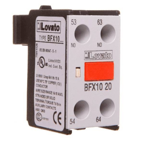 Styki pomocnicze BFX1020 ( 2xNO )
