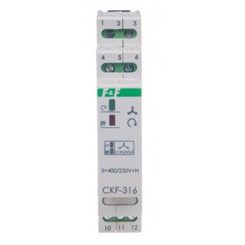 Czujnik kolejności i zaniku faz CKF-316