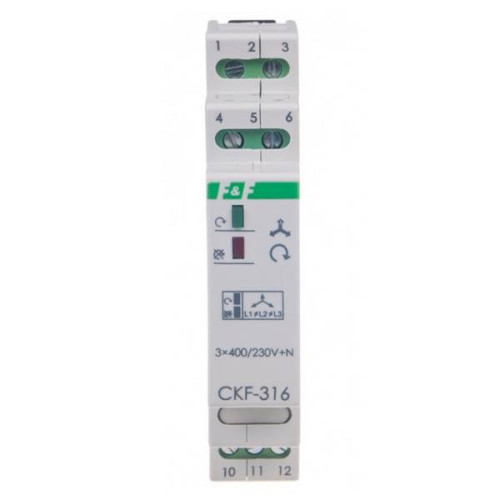 Czujnik kolejności i zaniku faz CKF-316-TRMS