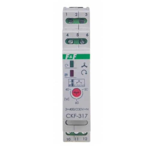 Czujnik kolejności i zaniku faz CKF-317-TRMS