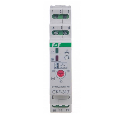 Czujnik kolejności i zaniku faz CKF-317-TRMS