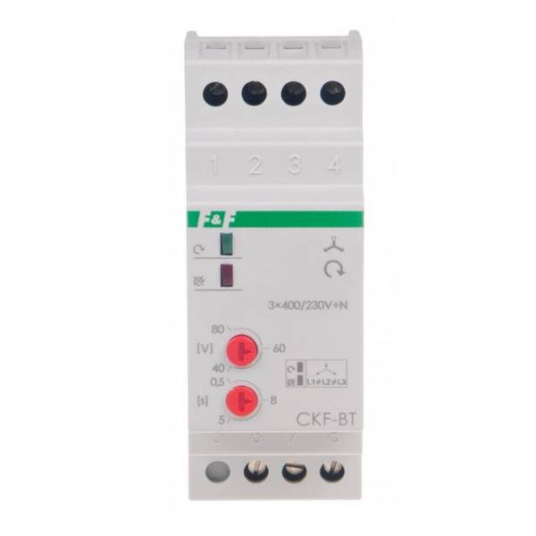 Czujnik kolejności i zaniku faz CKF-BT