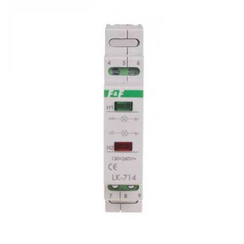 Lampka sygnalizacyjna zasilania-dustanowa LK-714-10-30V