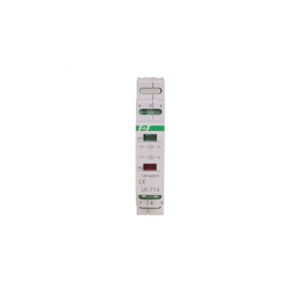 Lampka sygnalizacyjna zasilania-dustanowa LK-714-10-30V