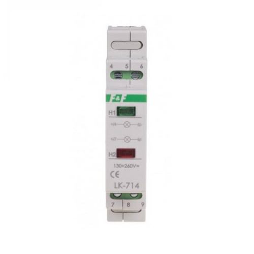 Lampka sygnalizacyjna zasilania-dustanowa LK-714-5-10V