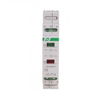 Lampka sygnalizacyjna zasilania-dustanowa LK-714-5-10V