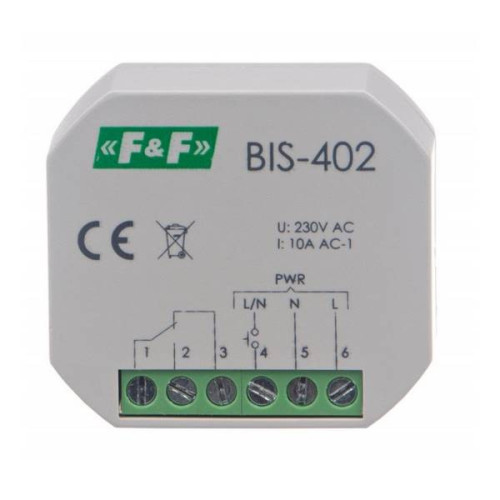 Przekaźnik bistabilny BIS-402