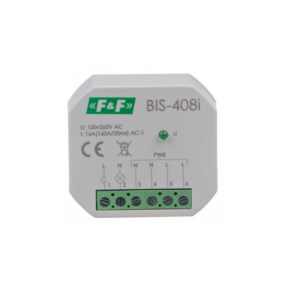 Przekaźnik bistabilny BIS-408-LED