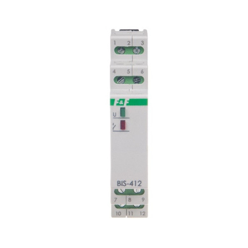 Przekaźnik bistabilny grupowy BIS-412-LED-24V