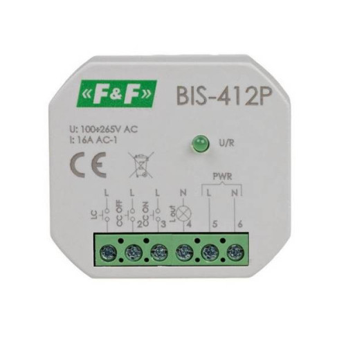 Przekaźnik bistabilny grupowy BIS-412P