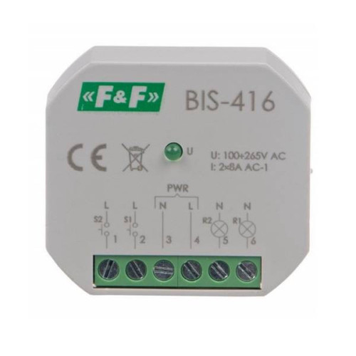 Przekaźnik bistabilny BIS-416