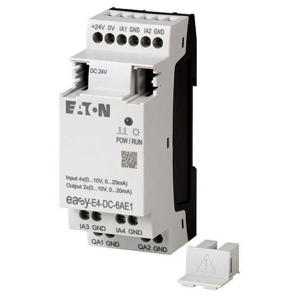 Rozszerzenie EASY-E4-DC-6AE1 4 we. 2 wy. analog