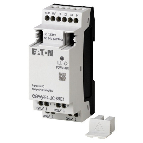 Rozszerzenie EASY-E4-UC-8RE1 4 we. 4 wy. , 12/24V DC, 24V AC