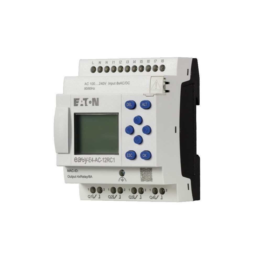 Sterownik EASY-E4-AC-12RC1  8 we. 4 wy. 100/240V DC, 100/240V AC