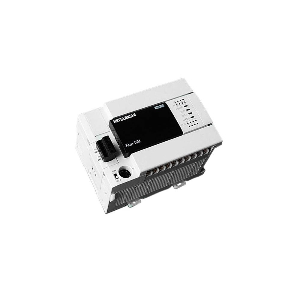 Sterownik FX3U- 16MR-DS ( 8 wej, 8 wyj, zas. 24 VDC )