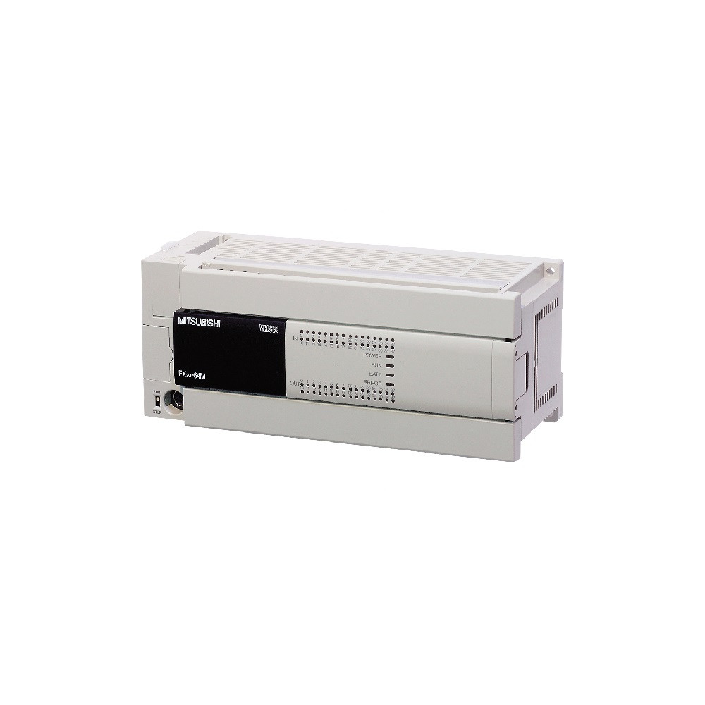 Sterownik FX3U- 64MR-DS ( 32 wej, 32 wyj, zas. 24 VDC )