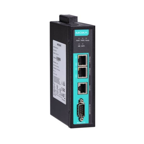 Bramka MGate 5109 Modbus RTU/ASCII/TCP na DNP3 serial/TCP/UDP
