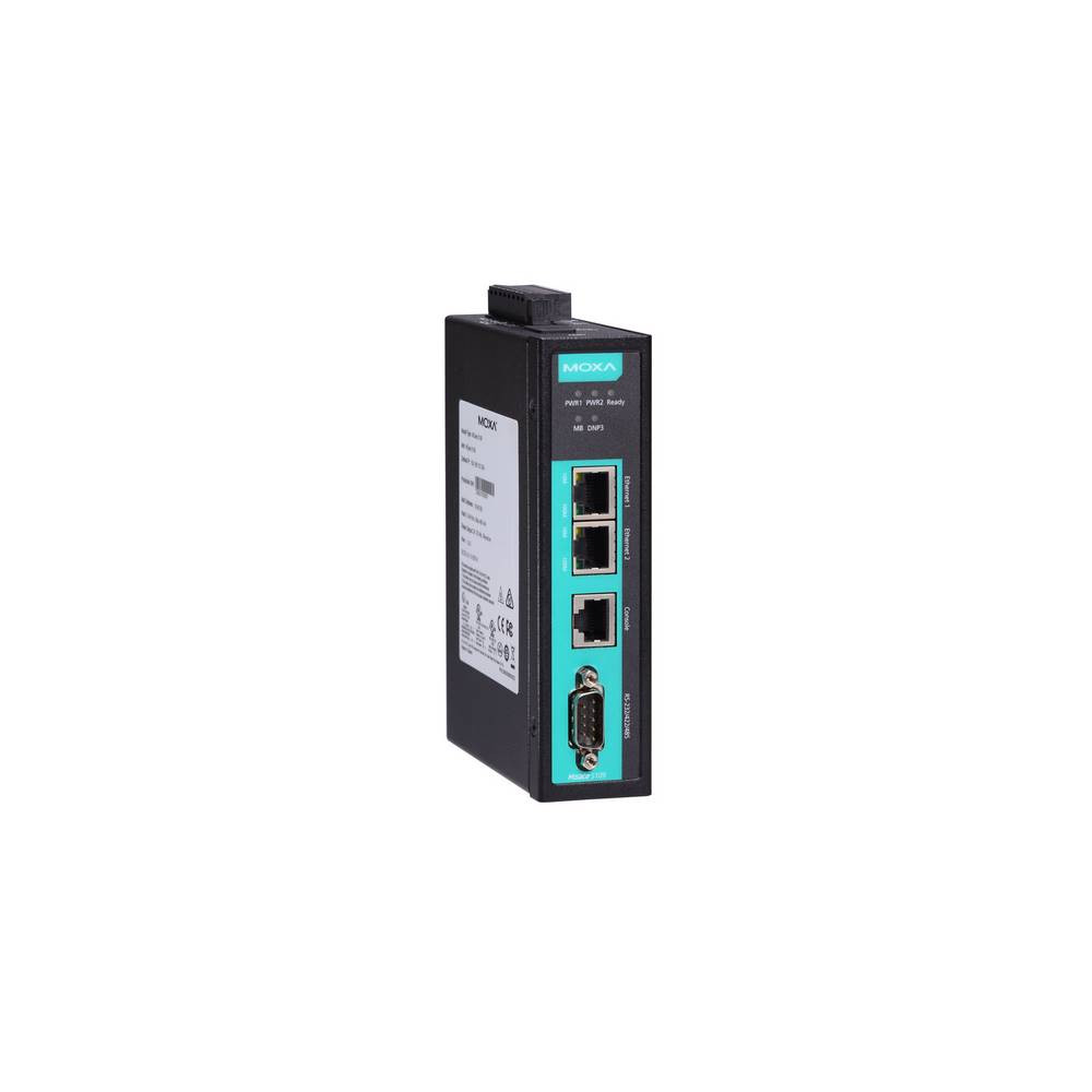 Bramka MGate 5109 Modbus RTU/ASCII/TCP na DNP3 serial/TCP/UDP