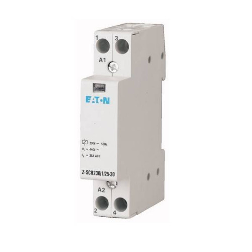 Stycznik 25A, 2NO ( styki 2 zwierne  ) , cewka 230V AC