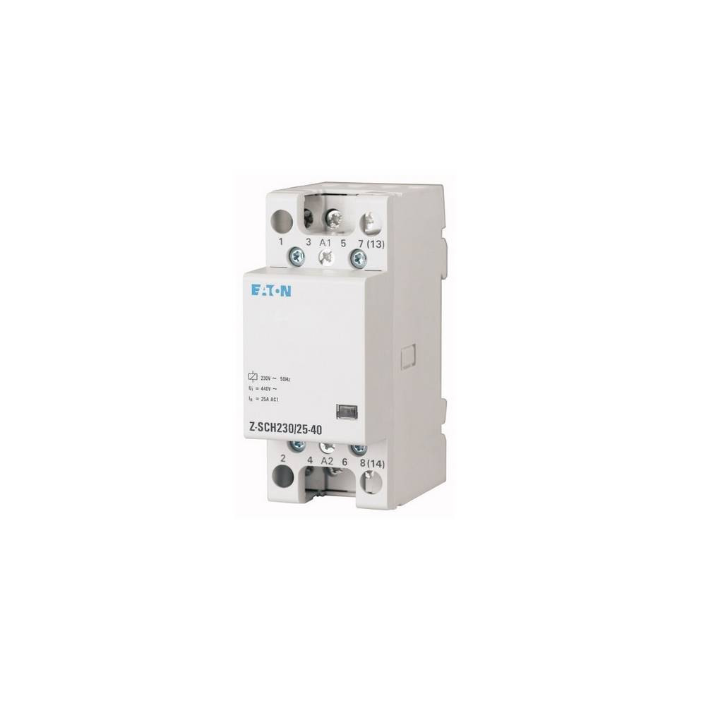 Stycznik 25A, 2NO + 2NC ( styki 2 zwierne + 2 rozwierne ) , cewka 230V AC