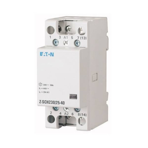 Stycznik 25A, 2NO + 2NC ( styki 2 zwierne + 2 rozwierne ) , cewka 24V AC
