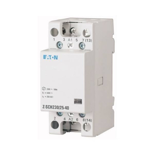 Stycznik 25A, 4NO ( styki 4 zwierne ) , cewka 24V AC