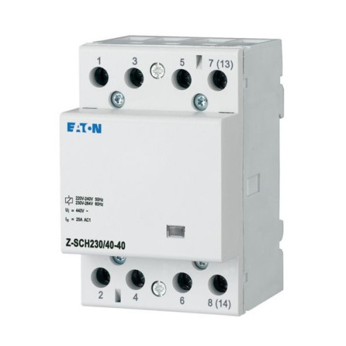 Stycznik 40A, 4NO ( styki 4 zwierne ) , cewka 230V AC