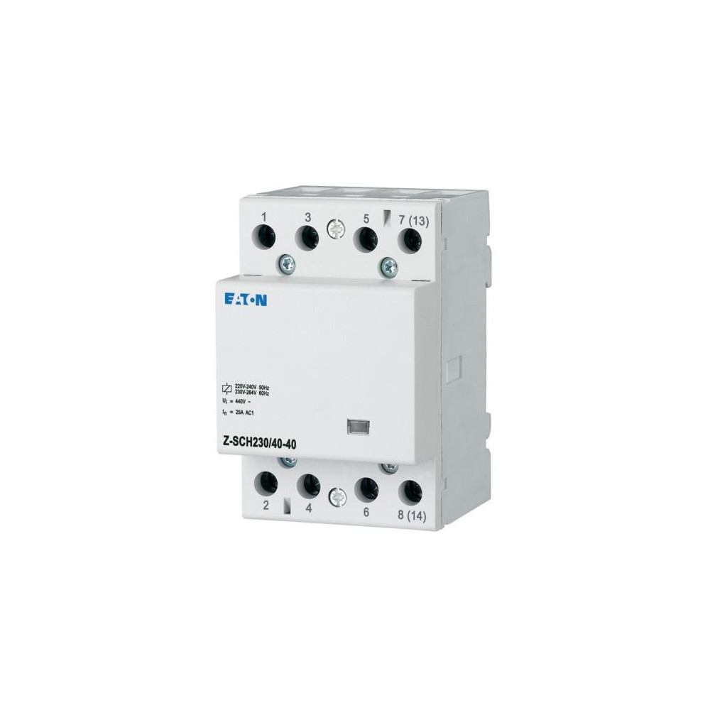 Stycznik 40A, 4NO ( styki 4 zwierne ) , cewka 230V AC