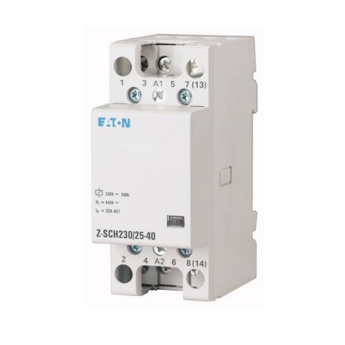 Stycznik 40A, 2NO + 2NC ( styki 2 zwierne + 2 rozwierne ) , cewka 230V AC
