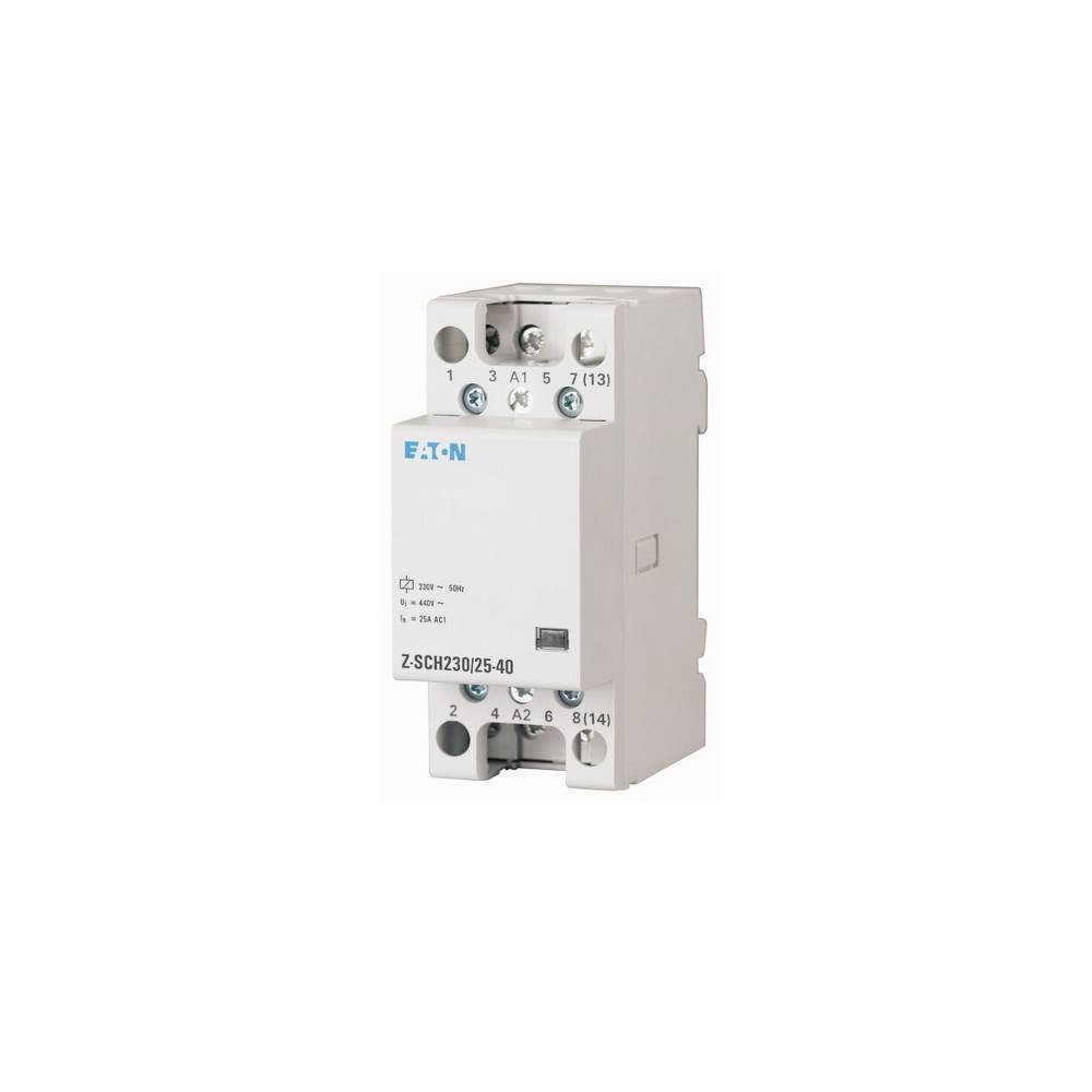 Stycznik 40A, 2NO + 2NC ( styki 2 zwierne + 2 rozwierne ) , cewka 230V AC