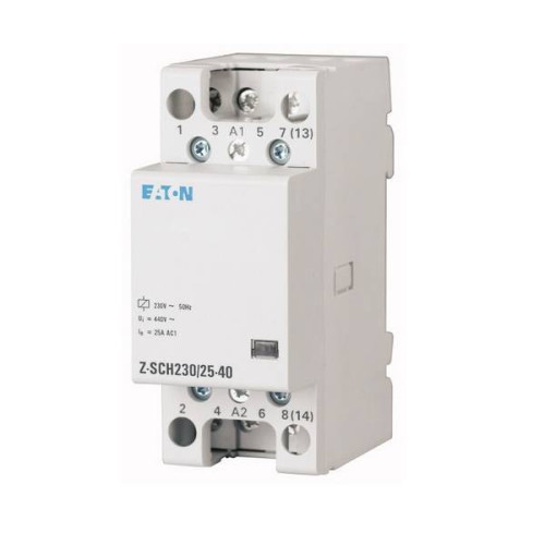 Stycznik 40A, 2NO ( styki 2 zwierne ) , cewka 230V AC