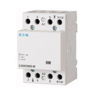 Stycznik 63A, 3NO + 3NC ( styki 3 zwierne + 1 rozwierny ) , cewka 230V AC