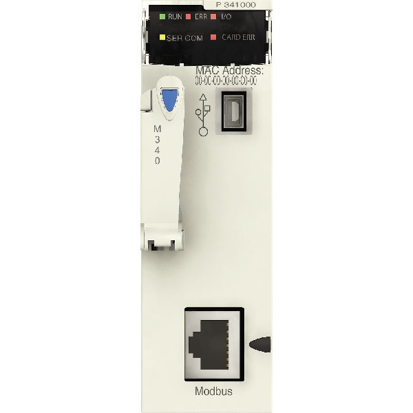 BMXP341000 Modicon M340 Procesor Basic Modbus RTU
