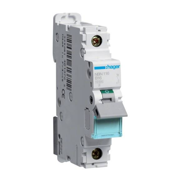 Wyłącznik NBN116 1P B6 NBN116 nadmiarowo-prądowy