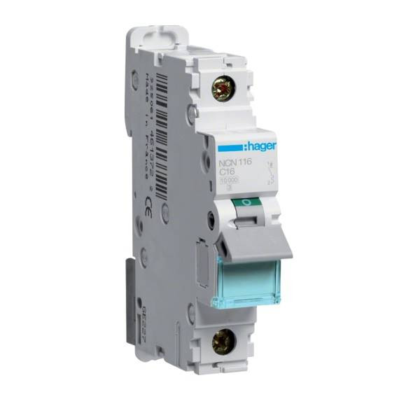 Wyłącznik NCN116 1P C16 NCN116 nadmiarowo-prądowy