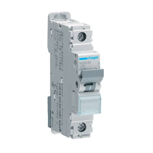 Wyłącznik NCN120 1P C20 nadmiarowo-prądowy