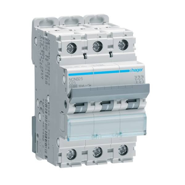Wyłącznik NCN325 3P C25 nadmiarowo-prądowy