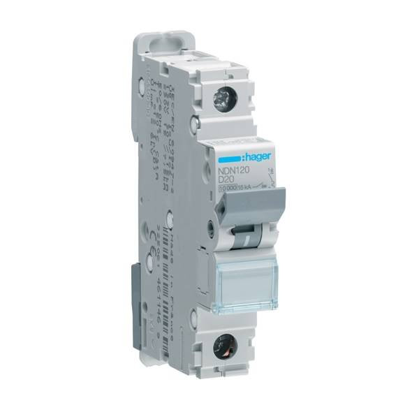 Wyłącznik NDN120 1P D20 nadmiarowo-prądowy