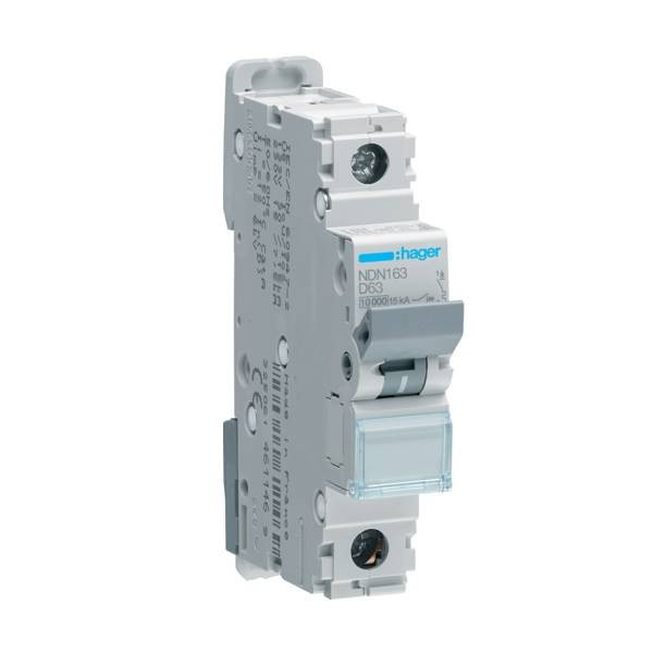 Wyłącznik NDN163 1P D63 nadmiarowo-prądowy