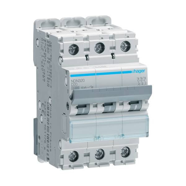 Wyłącznik NDN320 3P D20 nadmiarowo-prądowy